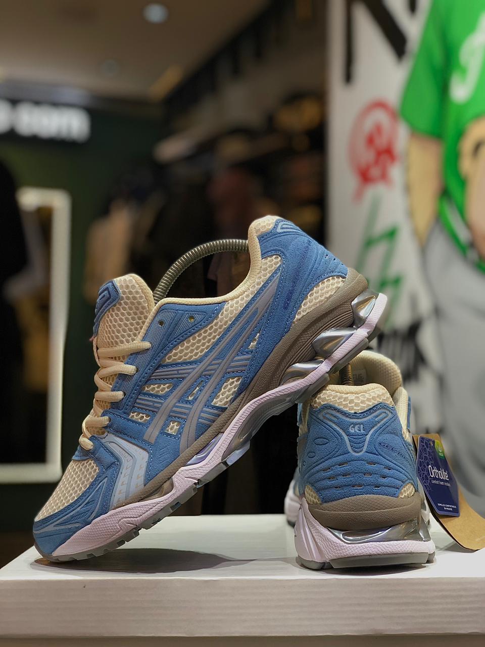 Asics Gel Beige Blue