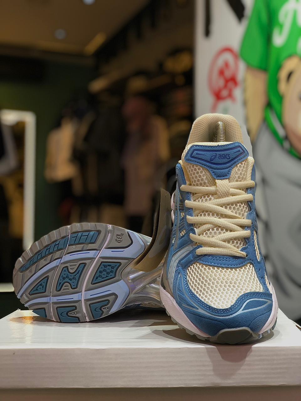 Asics Gel Beige Blue