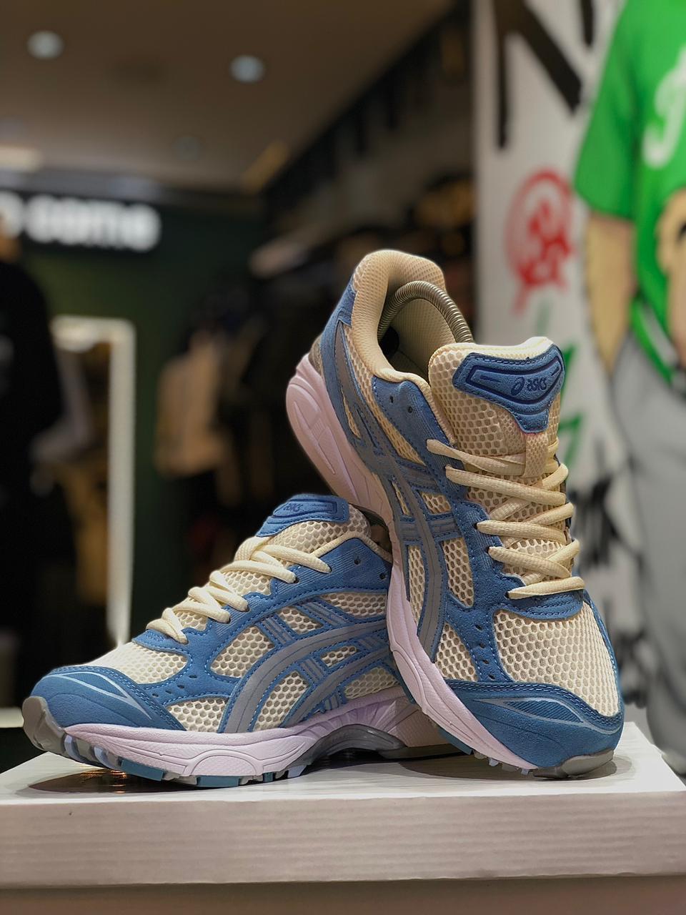 Asics Gel Beige Blue
