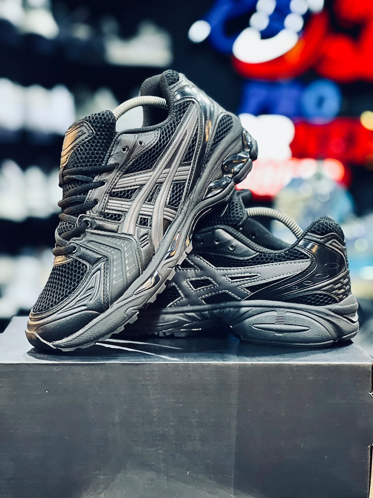 Asics Gel Black Grey