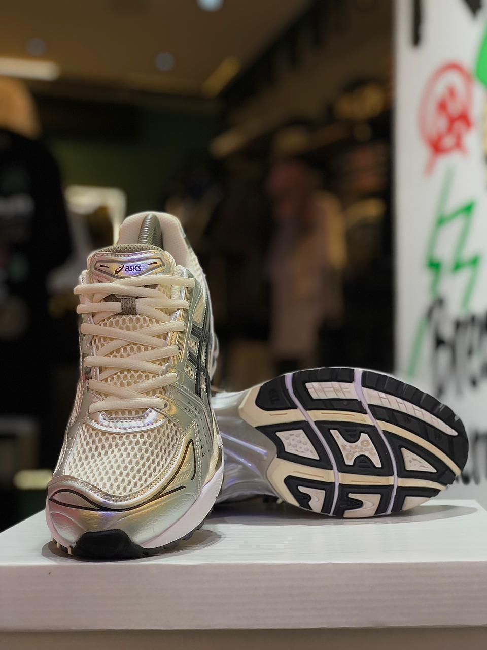 Asics Gel Silver White Black