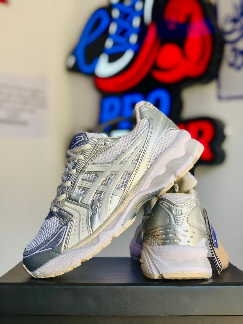 Asics Gel Silver White