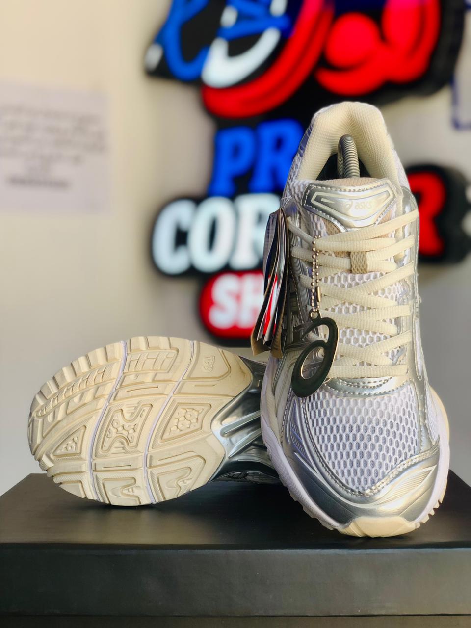 Asics Gel Silver White