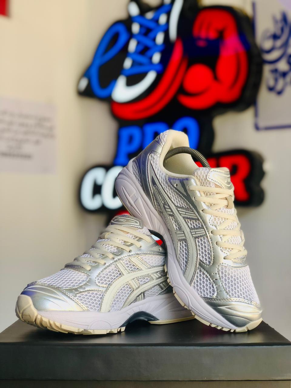 Asics Gel Silver White