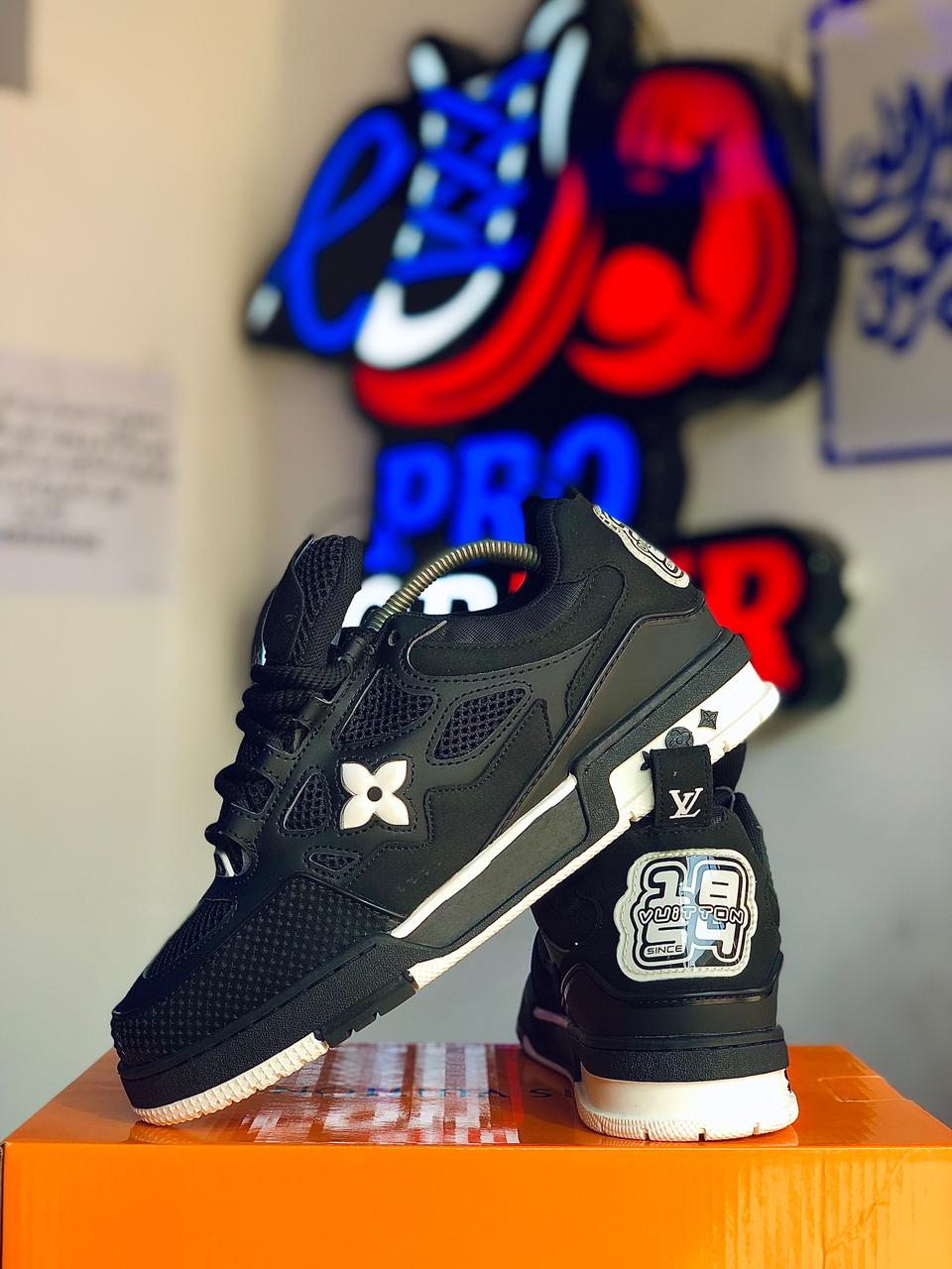 Louis Vuitton LV Skate Denim Black White