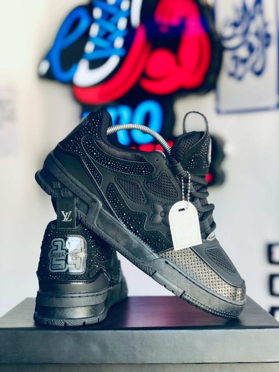 Louis Vuitton LV Skate Full Black Swarovski Crystals