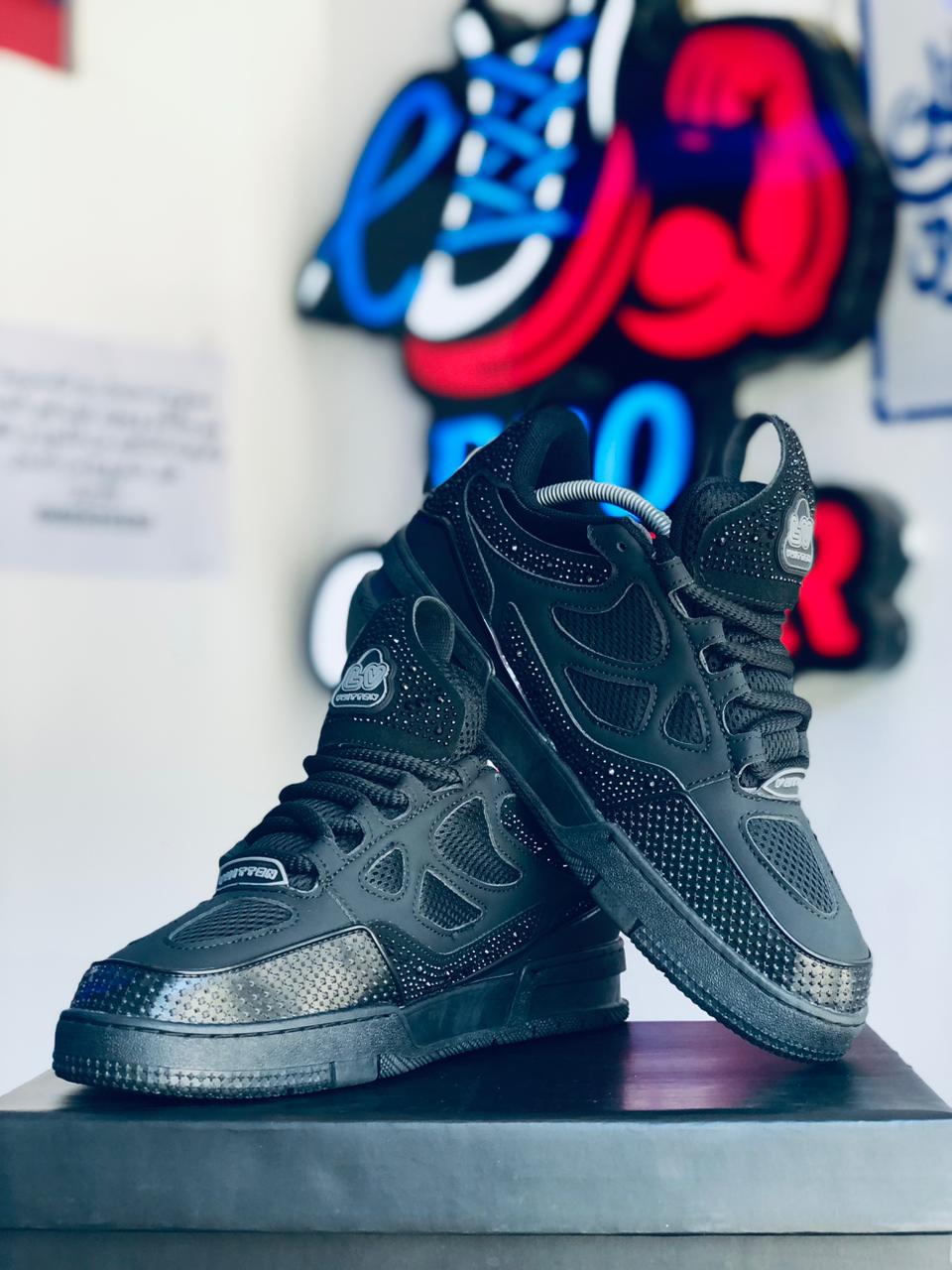 Louis Vuitton LV Skate Full Black Swarovski Crystals