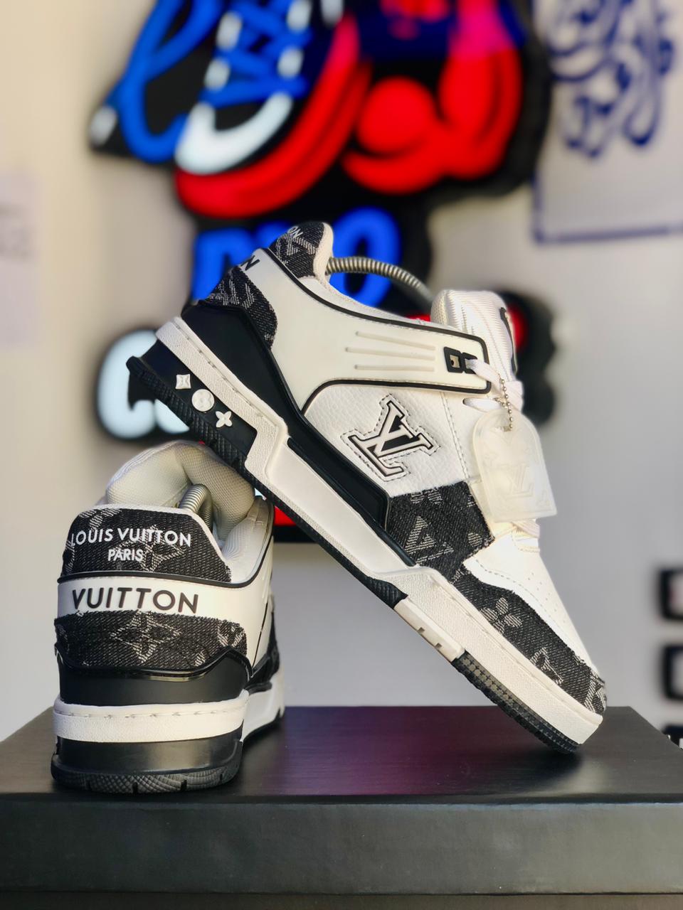 Louis Vuitton LV Skate White Black New