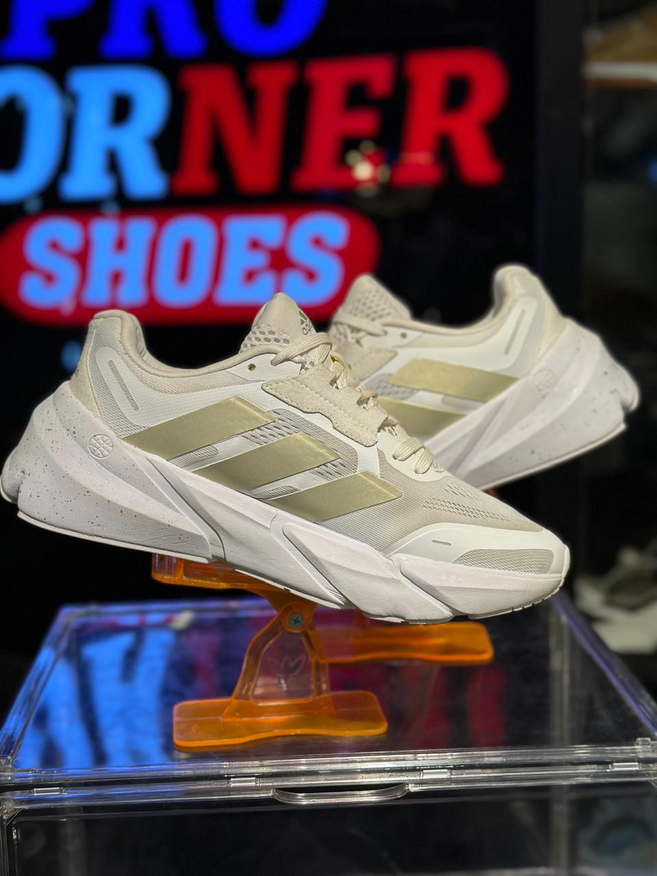 Adidas Adistar White & Gold 3