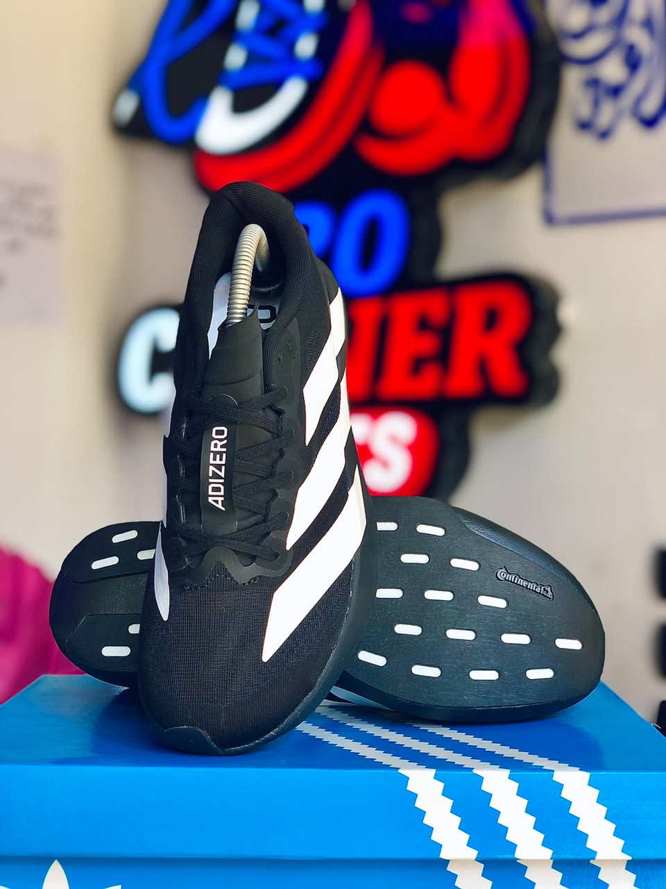 Adidas Adizero Black White 2