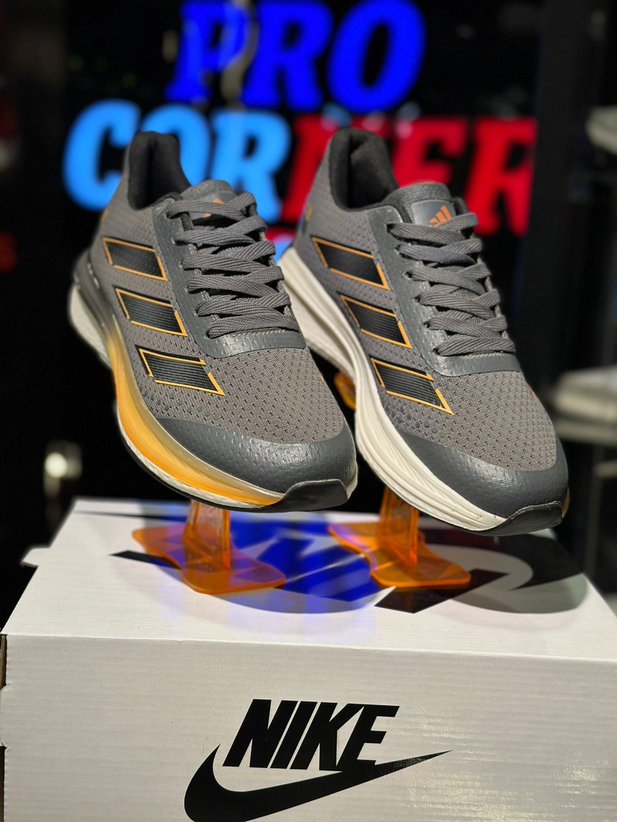 Gray & Orange