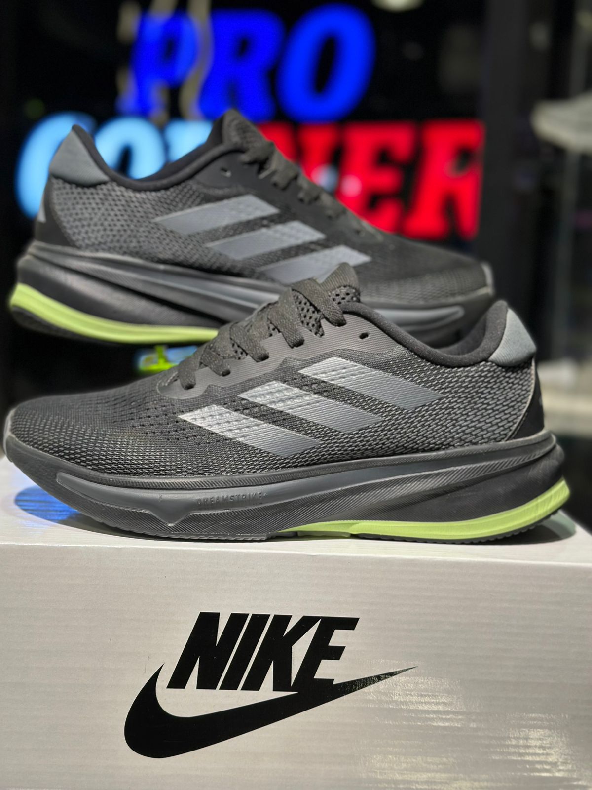 Adidas Supernova Rise Black Green
