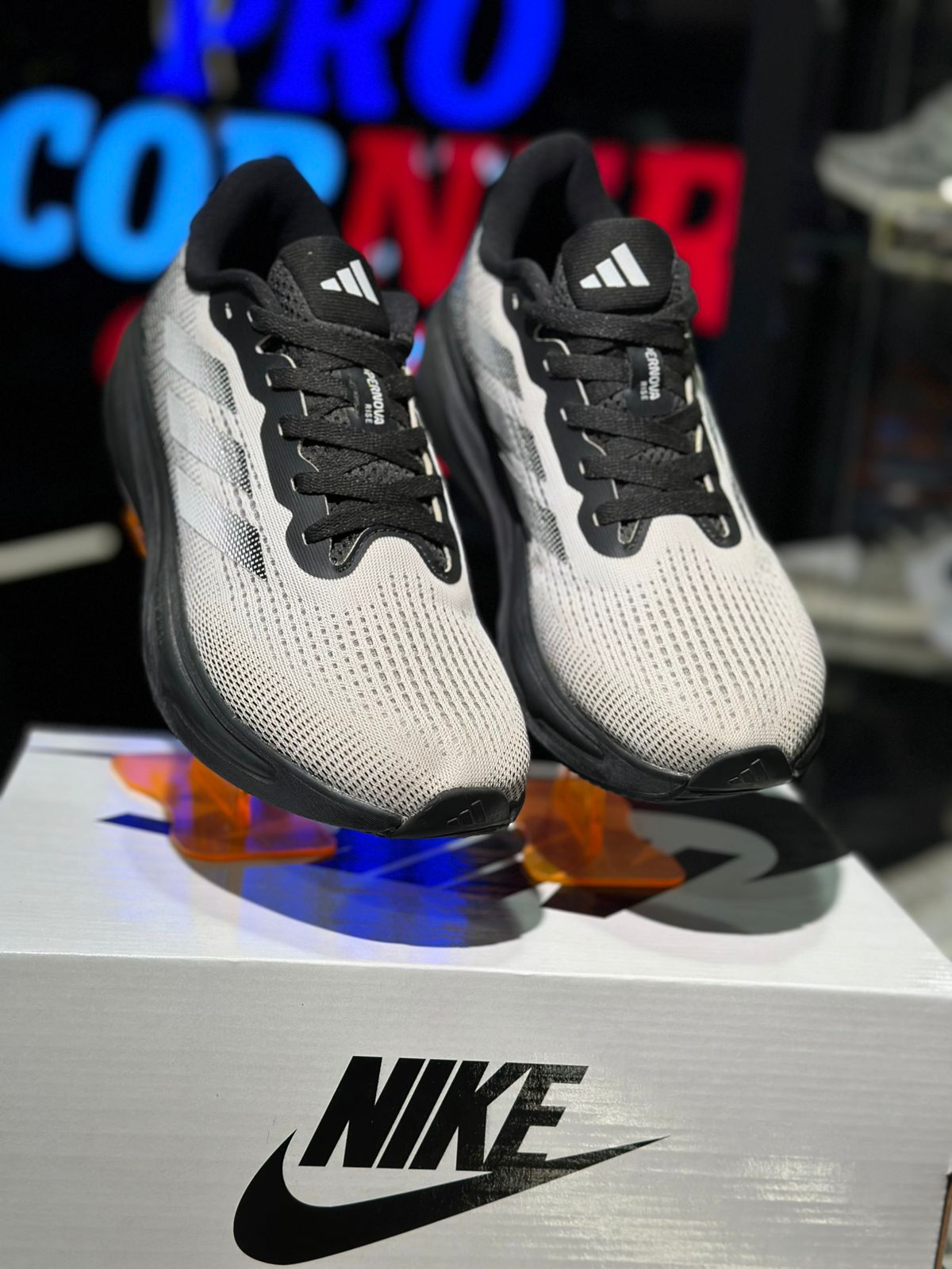 Adidas Supernova Rise White Black 2