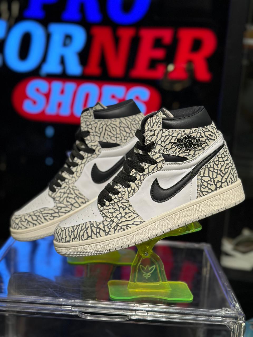 Jordan 1 White Cement