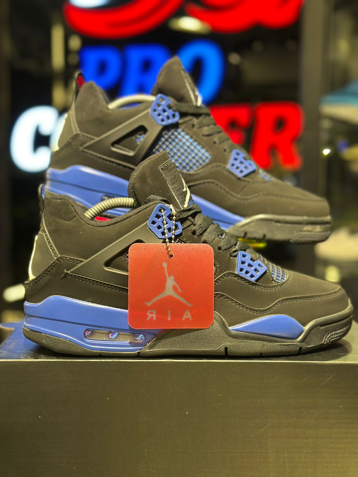 Jordan 4 Blue Thunder