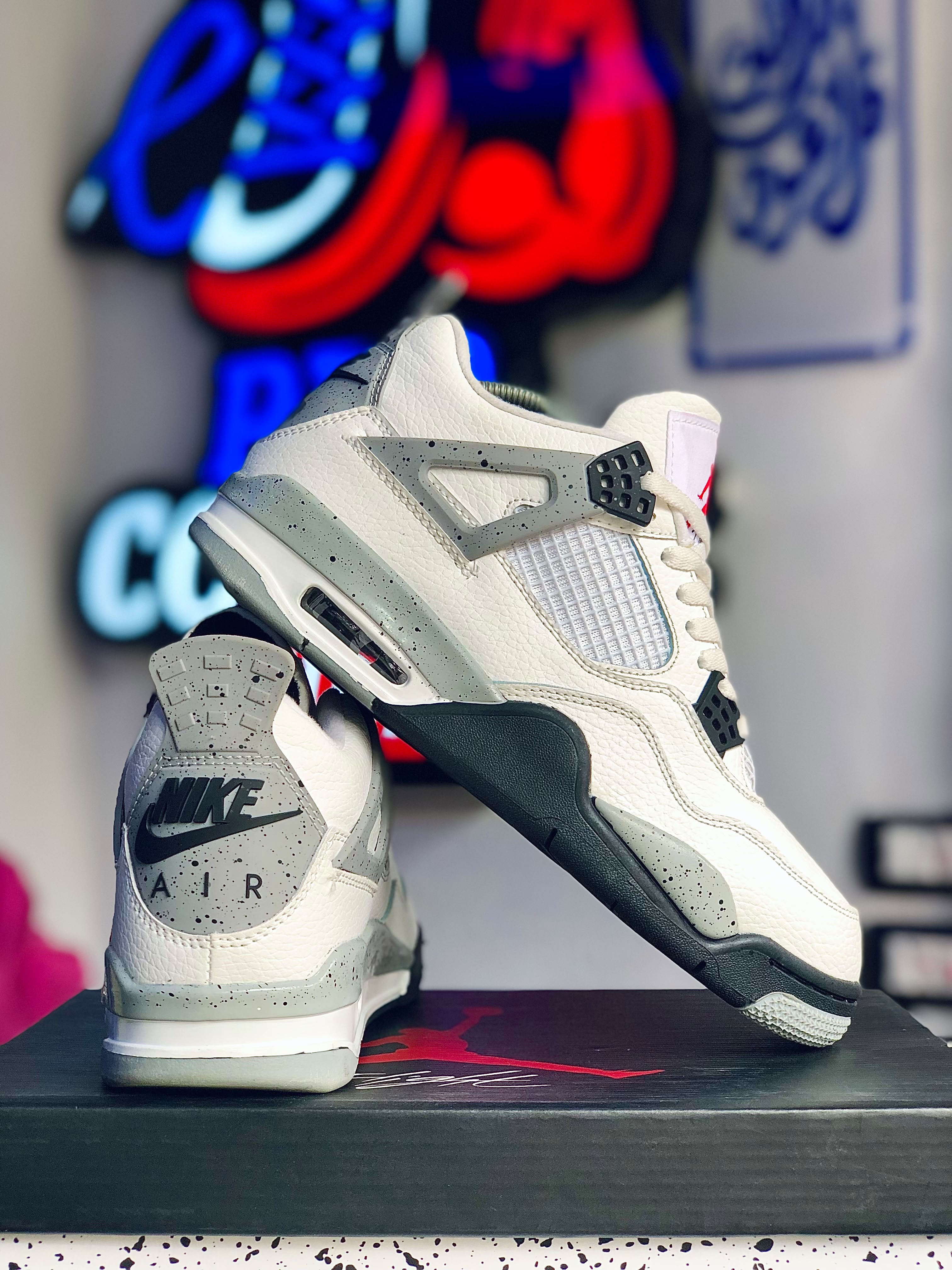 Jordan 4 Oreo White Black
