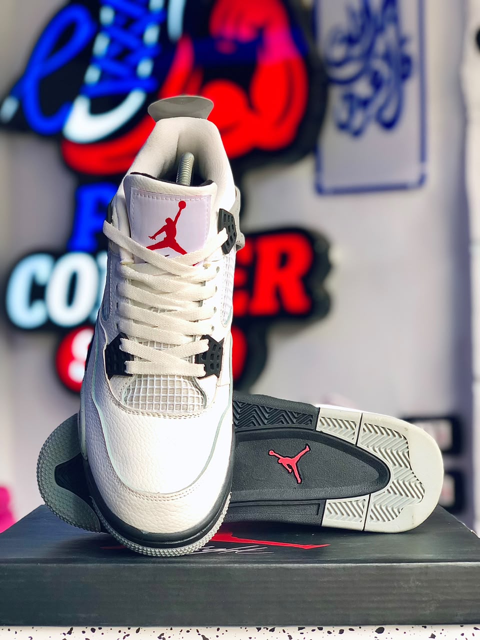 Jordan 4 - Oreo White Black