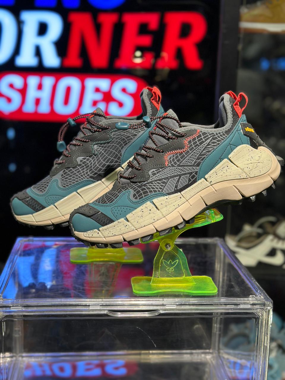 Reebok Gray Green