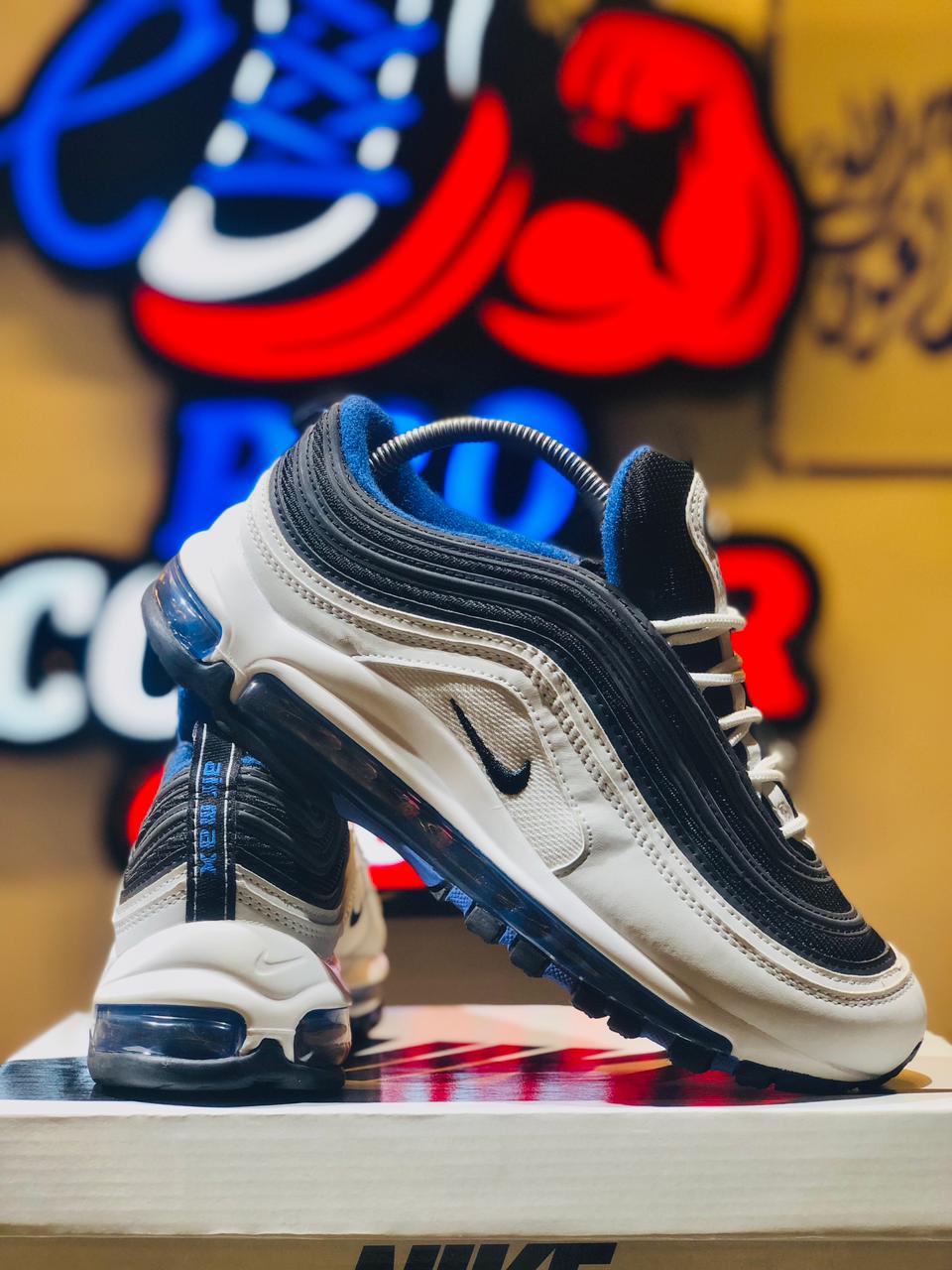 Nike Air Max 97 White Black Purple
