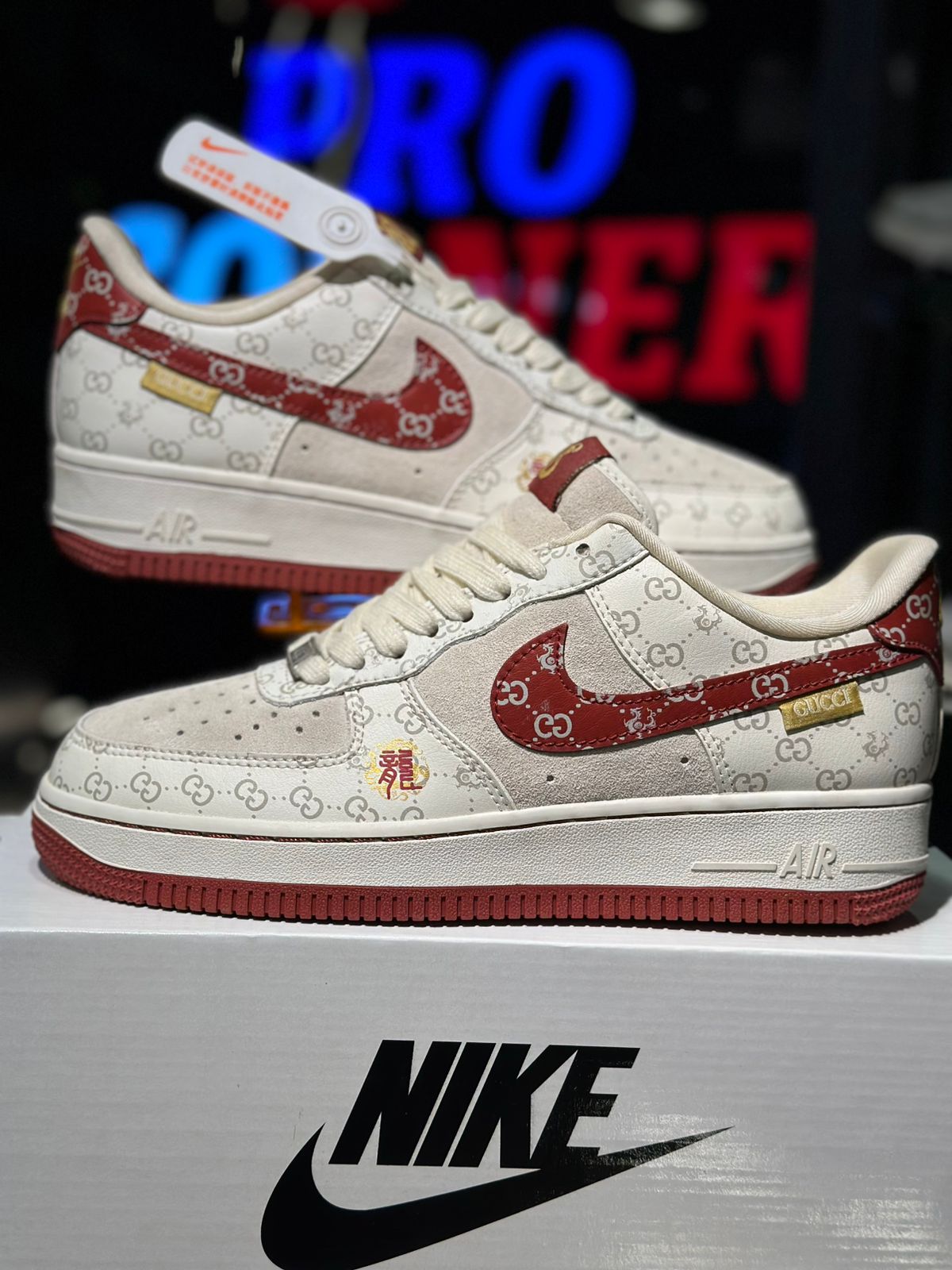 Airforce Gucci Burgundy