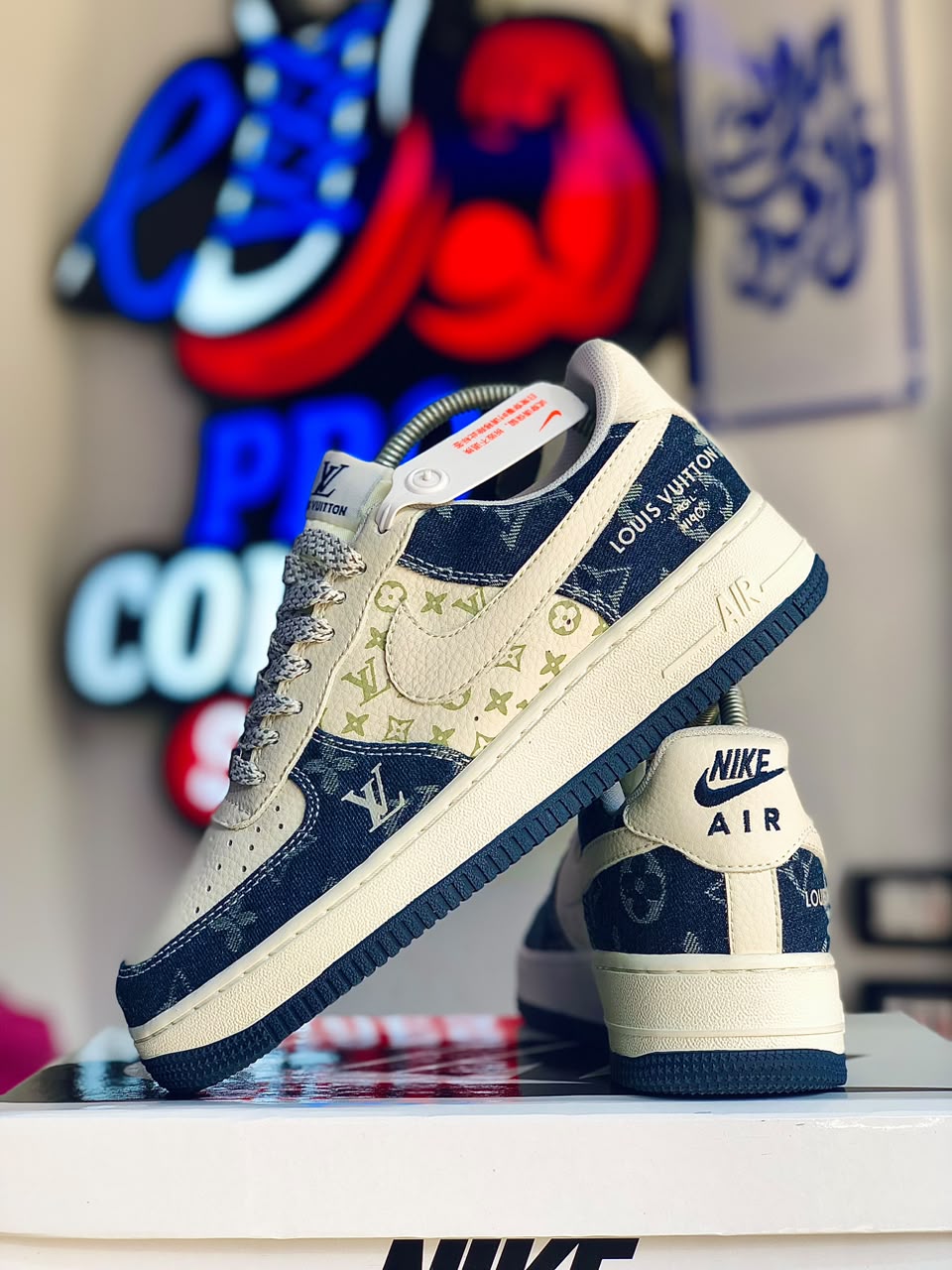 Airforce Navy Jeans LV