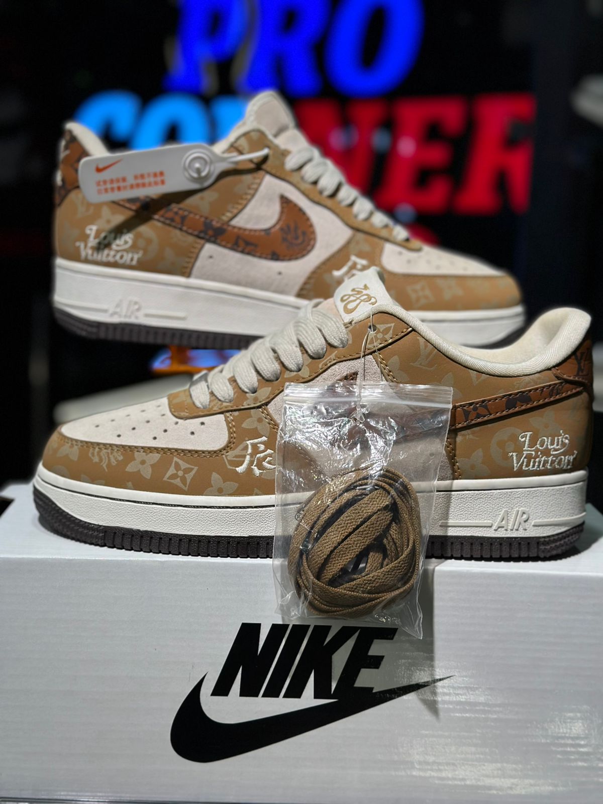 Airforce Off White Brown