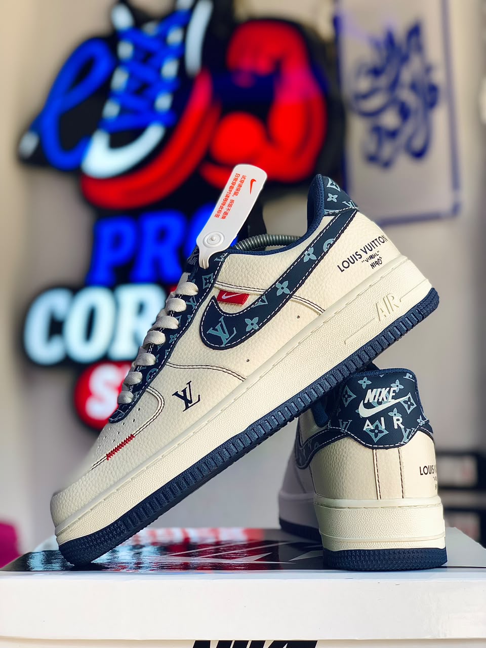 Airforce Off White Navy LV