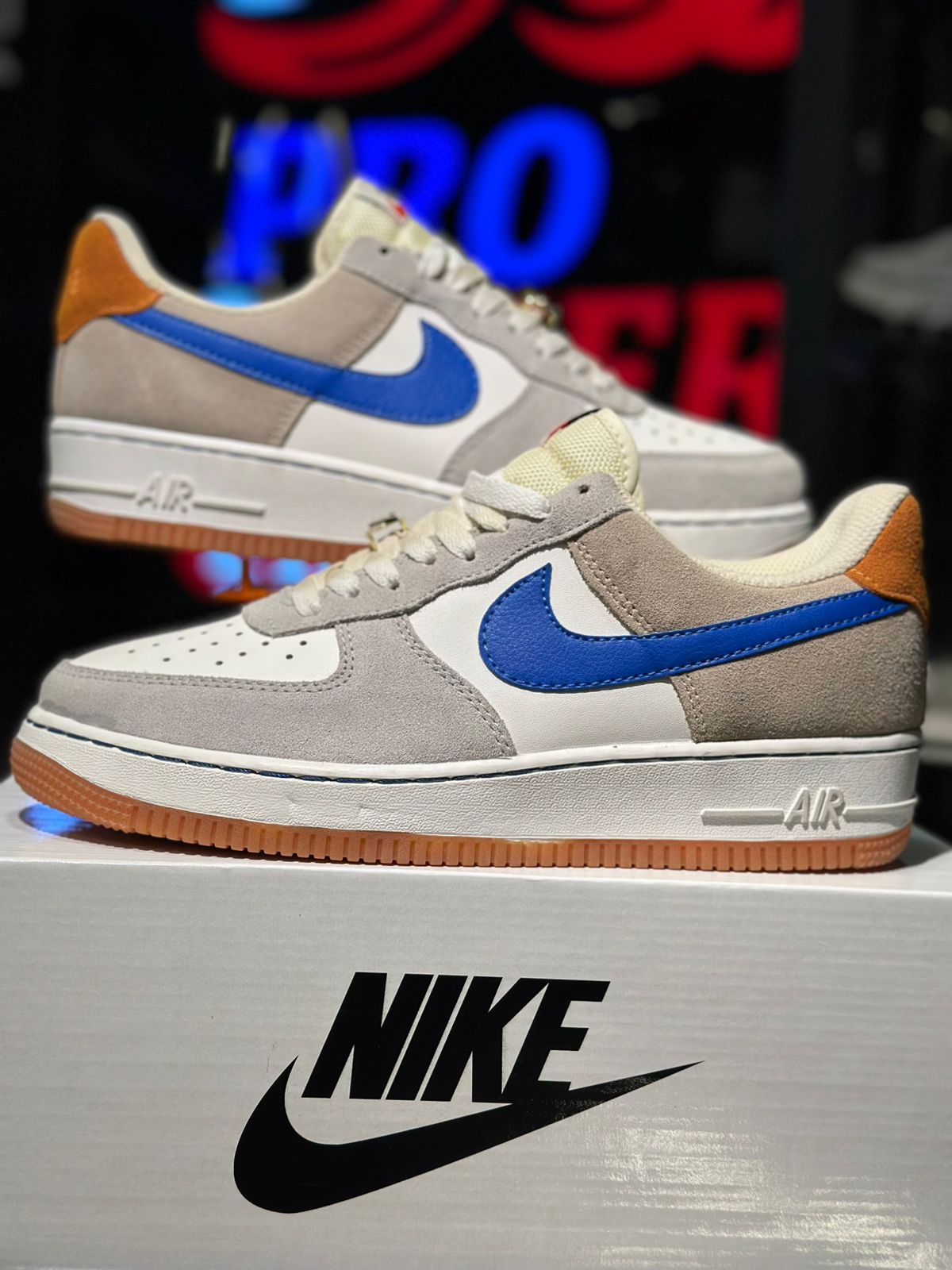 Airforce White Blue