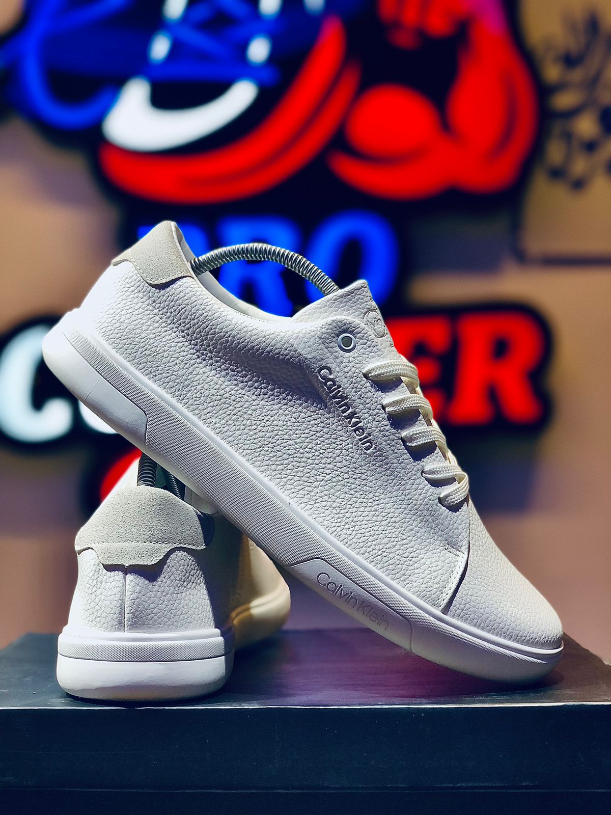 Calvin Klein White Grey