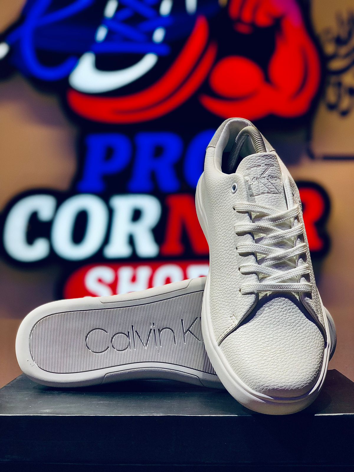 Calvin Klein White Grey