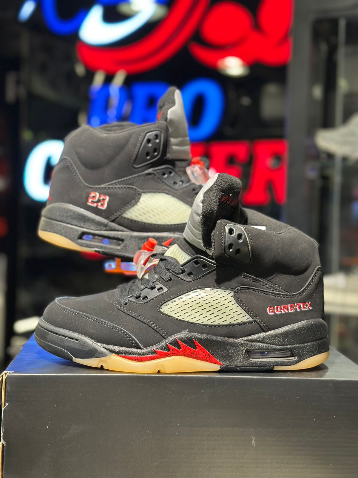 Jordan 5 Black Red